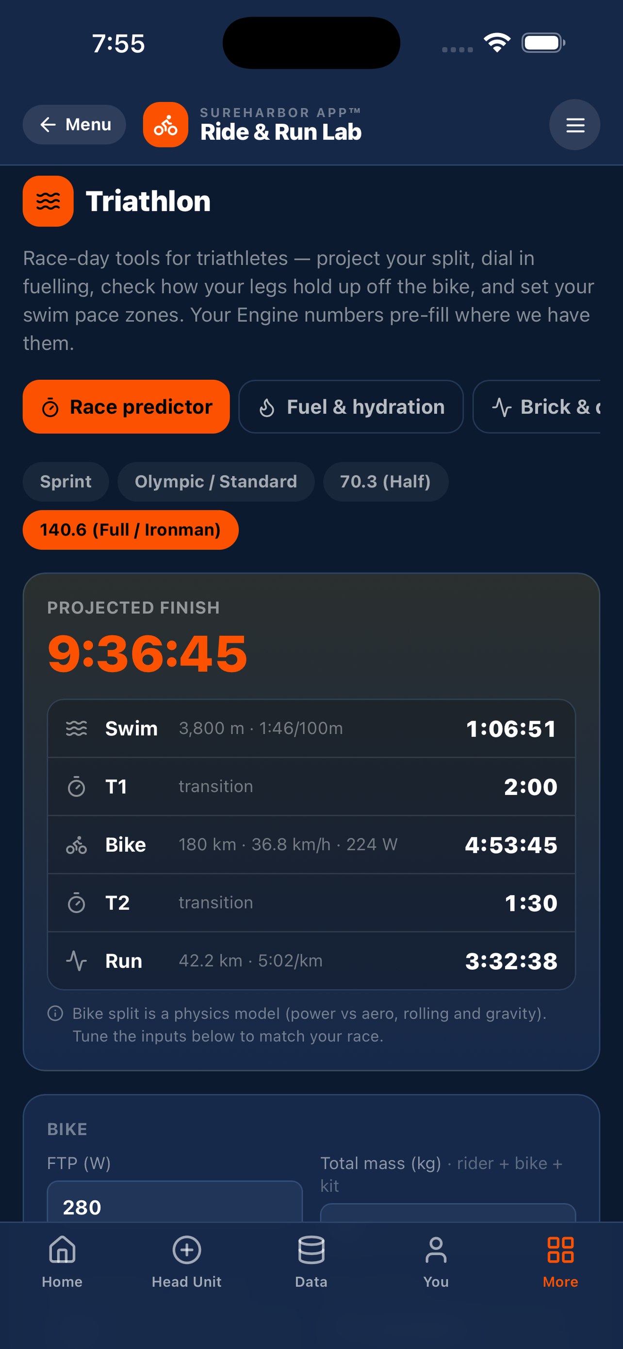 Ride, run & tri